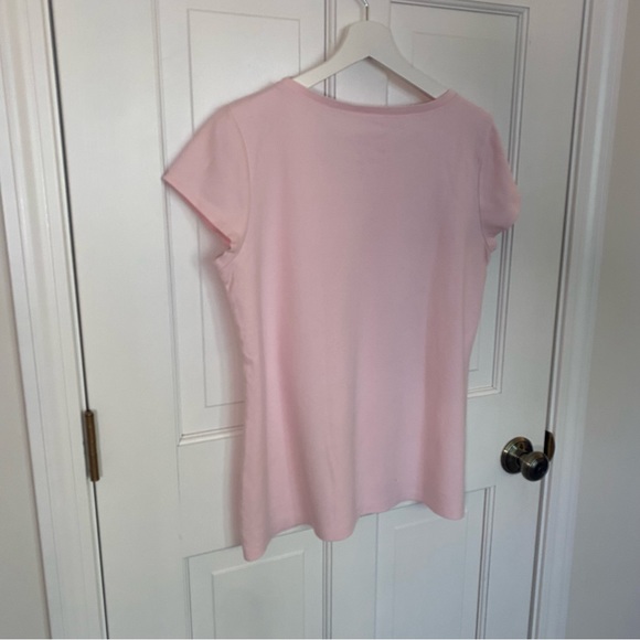 EUC - Nordstrom Light Pink Scoop Neck Tee, XL - Picture 5 of 7